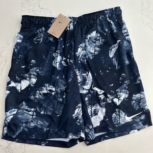 Nike Mens L Dri-Fit Training Shorts Navy Blue DQ4806-475 New